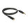 Delock Klinkenverlängerungskabel 3,5 mm 3 Pin Stecker > Buchse 1 m schwarz