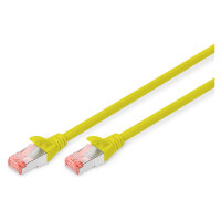 DIGITUS Patchkabel Cat6 S/FTP 2xRJ45 5.0m gelb...