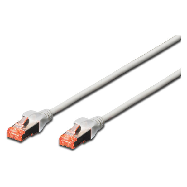 Digitus Patchkabel CAT6 RJ45 S/FTP AWG 27/7 10m Grau