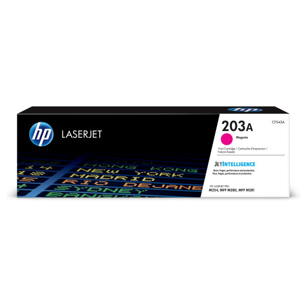 HP Toner CF543A / 203A Magenta