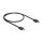 Delock Koaxiales High Speed HDMI Kabel 48 Gbps 8K 60 Hz schwarz 0.5 m