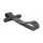 Delock Kabelbinder mit Gummischlaufe schwarz