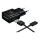 Samsung Schnellladegerät 15W Netzteil inkl.Datenkabel Typ-C 1,5m Black (Bulk)