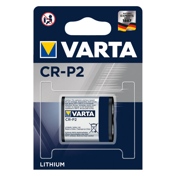 Batterie Photo CR-P2 6V *Varta*