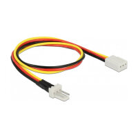 Delock Lüfter Stromkabel 3 Pin Stecker zu 3 Pin...