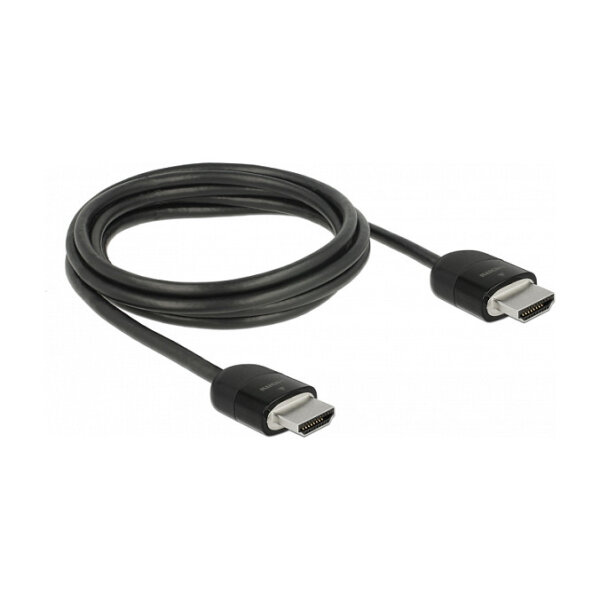 Delock Premium HDMI Kabel 4K 60 Hz 2 m
