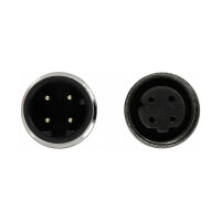 Delock Netzwerkkabel M12 4 Pin D-kodiert Stecker zu Buchse TPU 5 m