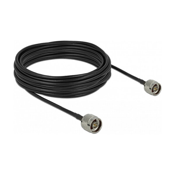 Delock Antennenkabel N Stecker zu N Stecker LMR195 10 m low loss
