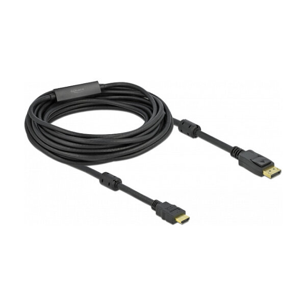 Delock Passives DisplayPort 1.2 zu HDMI Kabel 4K 30 Hz 10 m