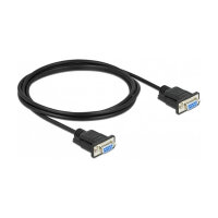 Delock RS-232 Kabel Seriell D-Sub9 Buchse zu Buchse...