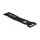 Delock Klett-Kabelbinder mit Schlaufe und Befestigungsöse L 280 x B 38 mm schwarz 3 Stück