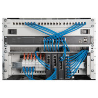 DIGITUS Hutschienenträger 3HE 19" (483mm) + Hutschiene grau
