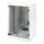 DIGITUS Wandschrank Compact 9HE 254mm 10" Glastür grau