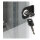 DIGITUS Wandschrank Compact 9HE 254mm 10" Glastür grau