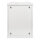 DIGITUS Wandschrank Compact 9HE 254mm 10" Glastür grau