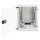 DIGITUS Wandschrank Compact 9HE 254mm 10" Glastür grau