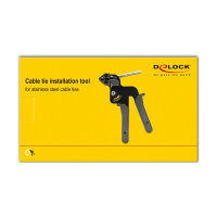 Delock Kabelbinderzange für Edelstahlkabelbinder