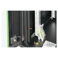 DIGITUS Netzwerkschrank Unique 12HE 643x600x600mm schwarz