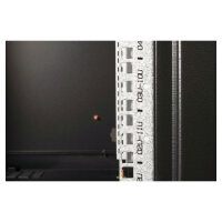 DIGITUS Netzwerkschrank Unique 12HE 643x600x600mm schwarz