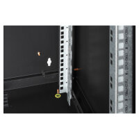 DIGITUS Netzwerkschrank Unique 12HE 643x600x600mm schwarz