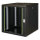 DIGITUS Netzwerkschrank Unique 12HE 643x600x600mm schwarz