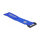 Delock Klett-Kabelbinder mit Schlaufe und Befestigungsöse L 280 x B 38 mm blau 3 Stück