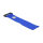 Delock Klett-Kabelbinder mit Schlaufe und Befestigungsöse L 280 x B 38 mm blau 3 Stück