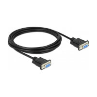 Delock RS-232 Kabel Seriell D-Sub9 Buchse zu Buchse...