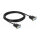 Delock RS-232 Kabel Seriell D-Sub9 Buchse zu Buchse Nullmodem mit schmalem Steckergehäuse 3 m