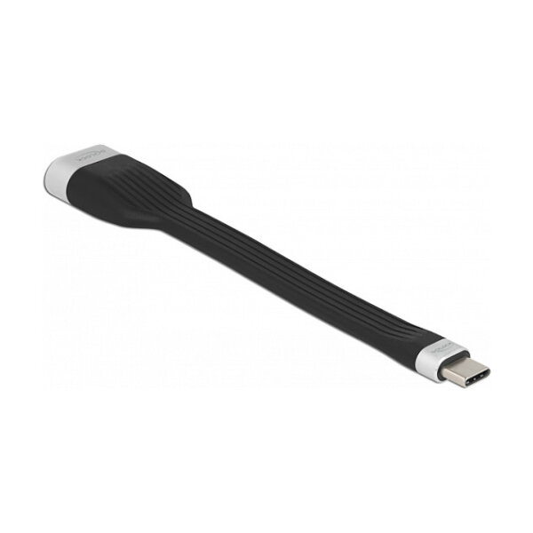 Delock FPC Flachbandkabel USB Type-C™ zu HDMI (DP Alt Mode) 4K 60 Hz 13,5 cm