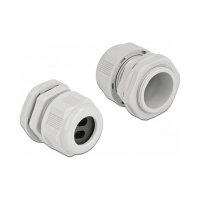 Delock Kabelverschraubung PG21 für Flachkabel mit...