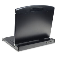 Digitus 19" LCD KVM Konsole, 8-Port CAT 5, deutsche Tastatur