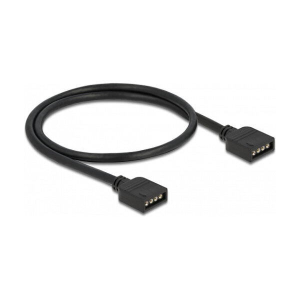 Delock RGB Anschlusskabel 4 Pin für 12 V RGB LED Beleuchtung 30 cm
