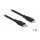Delock Daten- und Ladekabel USB Type-C™ zu Lightning™ für iPhone™, iPad™ und iPod™ schwarz 1 m MFi