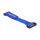 Delock Klett-Kabelbinder mit Schlaufe L 150 x B 20 mm blau 5 Stück