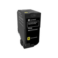Lexmark Toner 74C2SY0 Gelb bis zu 7.000 Seiten