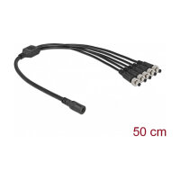 Delock DC Verteilerkabel 5,5 x 2,1 mm 1 x Buchse zu 5 x...