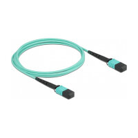Delock LWL Kabel MPO Buchse zu MPO Buchse 12 Fasern,...