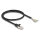 Delock Kabel RJ50 Stecker zu offenen Kabelenden S/FTP 0,5 m schwarz