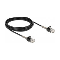 Delock Kabel RJ45 Stecker zu RJ45 Stecker mit Knickschutz...