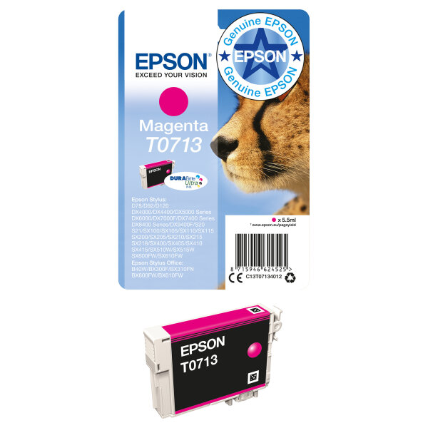 Epson Tinte T0713 magenta T0713