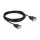 Delock RS-232 Kabel Seriell D-Sub 9 Buchse zu Buchse Nullmodem mit schmalem Steckergehäuse - CTS / RTS auto control - 5 m