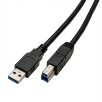 Captiva Kabel USB Kabel A-Stecker B-Stecker schwarz 2m...