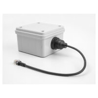 Delock Kabel RJ12 Stecker zu RJ12 Buchse zum Einbau 30 cm schwarz