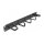Delock 19? Kabelmanagement Rangierpanel mit 5 Metall Bügeln (2 x horizontal, 3 x vertikal) 1 HE schwarz
