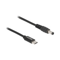 Delock Notebook Ladekabel USB Type-C™ Stecker zu 5,5 x 2,1 mm Stecker