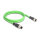 Delock M12 Kabel A-kodiert 8 Pin Stecker zu Buchse PUR (TPU) 1 m