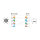 Delock M12 Kabel X-kodiert 8 Pin Stecker zu RJ45 Buchse PUR (TPU) 0,5 m