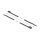 Delock Kabelbinder mit flachem Kopf L 150 x B 3,6 mm 100 Stück schwarz