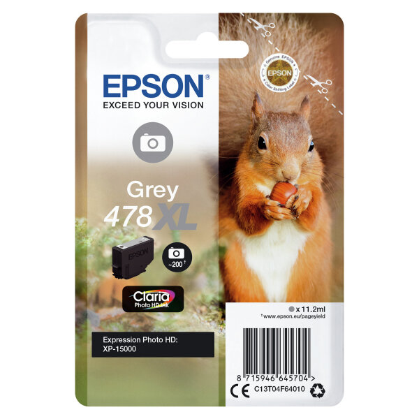 Epson 478 C13T04F64010 grey HC
